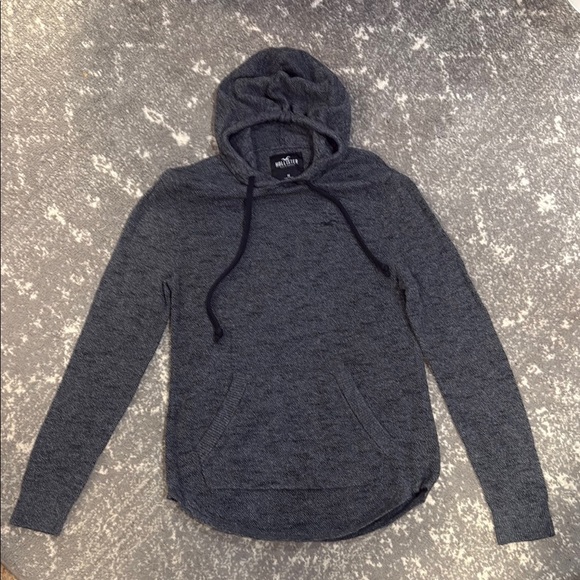 Hollister Other - Hollister Dark Gray Hoodie Sweater